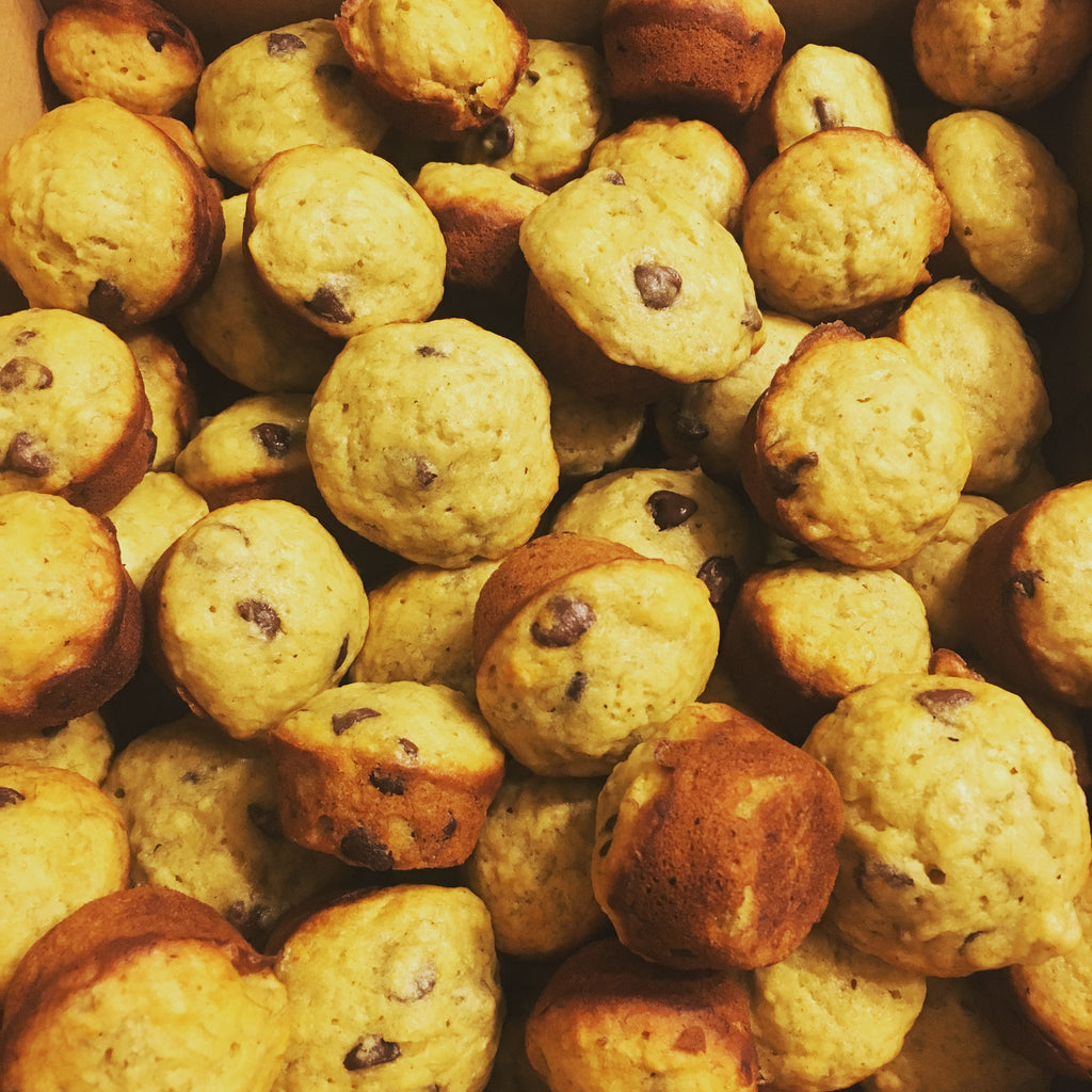 Mini Choco-Nana Muffins